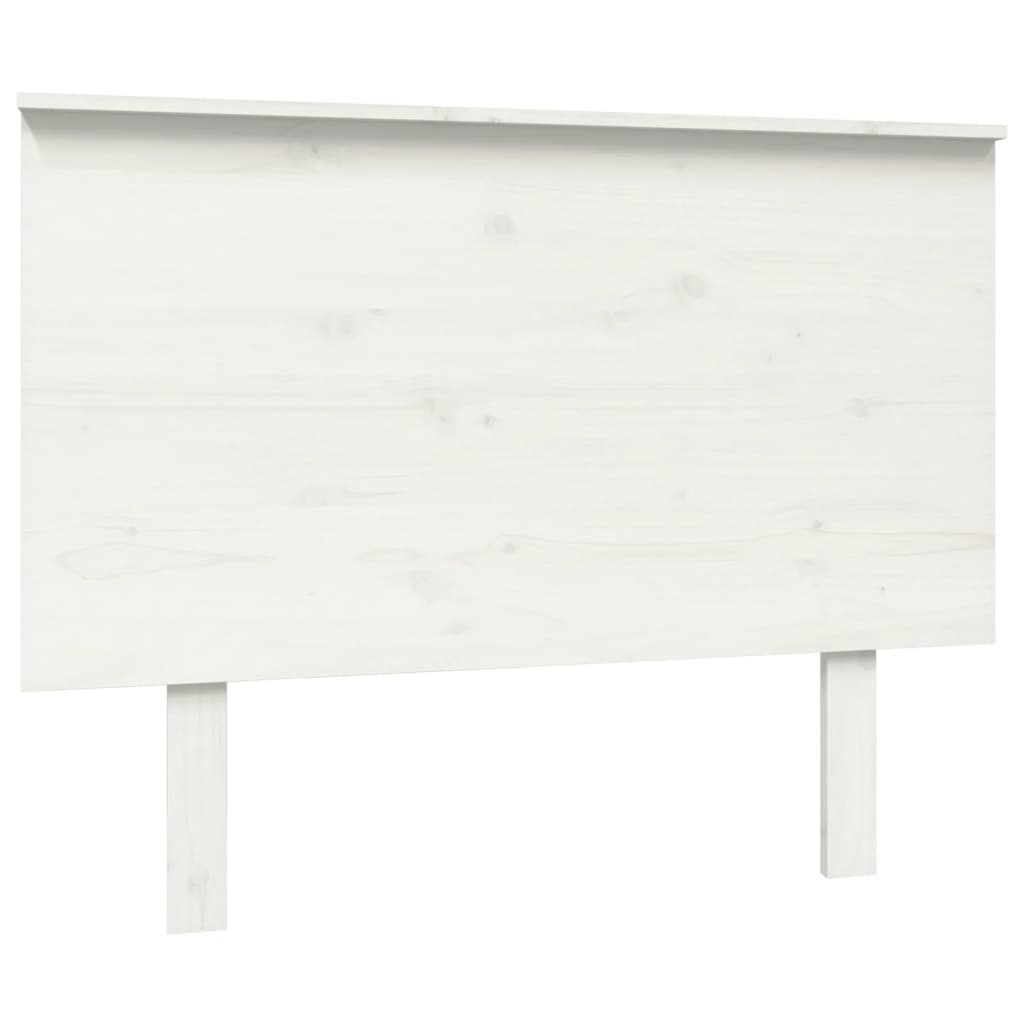 vidaXL Kopfteil Weiß 104x6x82,5 cm cm Massivholz Kiefer