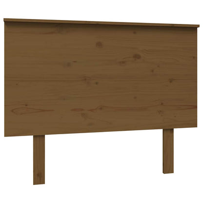 vidaXL Kopfteil Honigbraun 104x6x82,5 cm Massivholz Kiefer