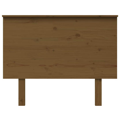 vidaXL Kopfteil Honigbraun 104x6x82,5 cm Massivholz Kiefer