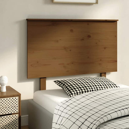 vidaXL Kopfteil Honigbraun 104x6x82,5 cm Massivholz Kiefer