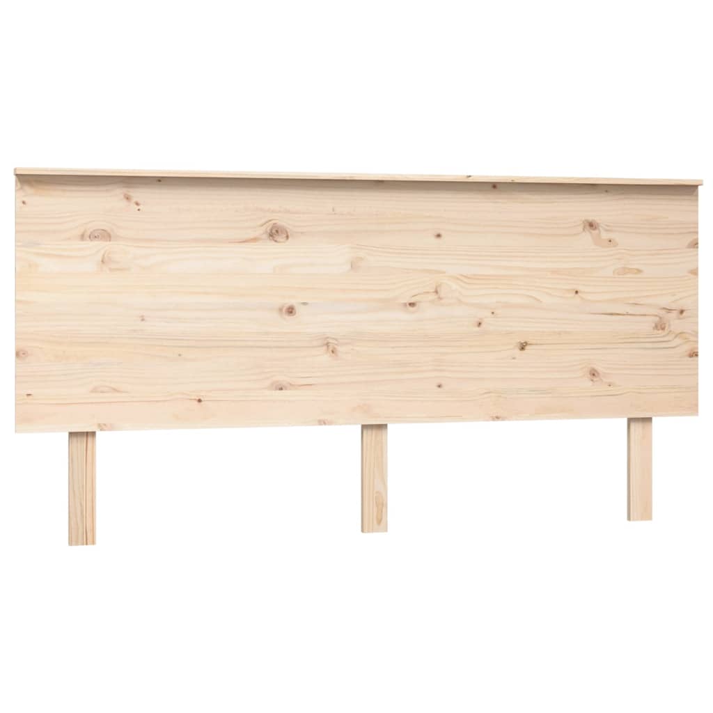 vidaXL Bett-Kopfteil 164x6x82,5 cm Massivholz Kiefer