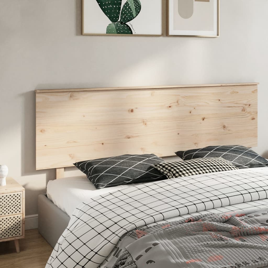 vidaXL Bett-Kopfteil 204x6x82,5 cm Massivholz Kiefer