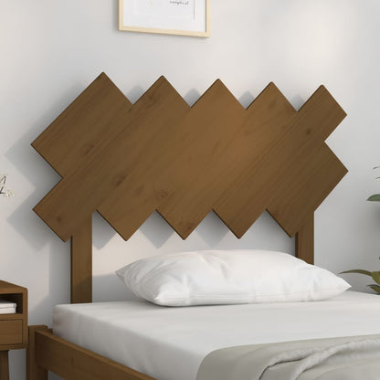 vidaXL Kopfteil Honigbraun 104x3x80,5 cm Massivholz Kiefer