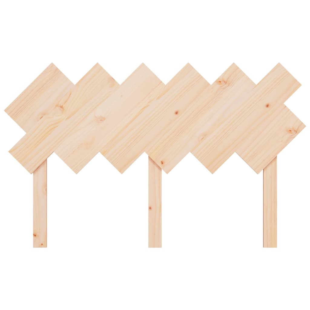 vidaXL Bett-Kopfteil 132x3x81 cm Massivholz Kiefer
