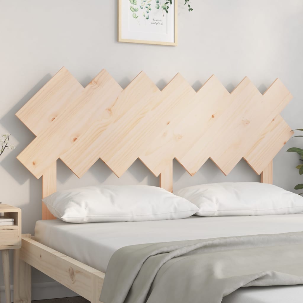 vidaXL Bett-Kopfteil 151,5x3x81 cm Massivholz Kiefer