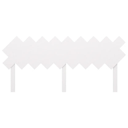 vidaXL Bett-Kopfteil Weiß 178x3x80,5 cm Massivholz Kiefer