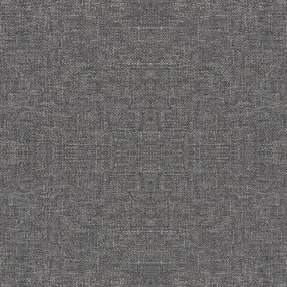 vidaXL Chaises de salle à manger pivotantes 2 pcs Tissu gris clair