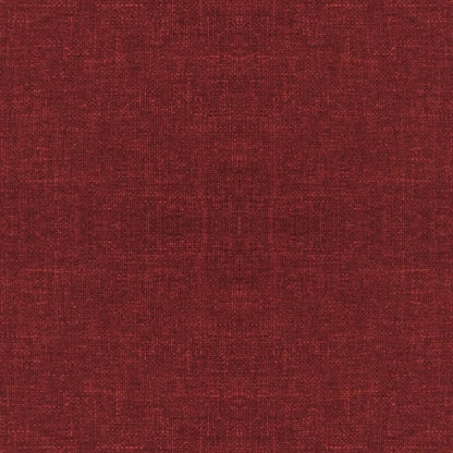 vidaXL Chaises de salle à manger 2 pcs Pivotantes Tissu Rouge bordeaux