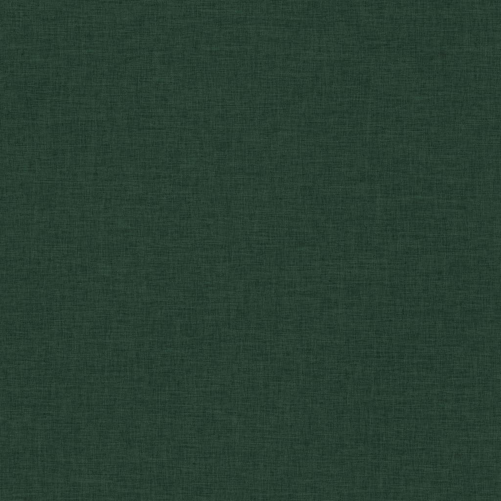 vidaXL Chaises de salle à manger 2 pcs Pivotantes Vert foncé Tissu