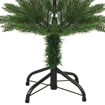 vidaXL Künstlicher Weihnachtsbaum mit Ständer Schlank 150 cm PE