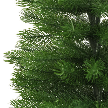 vidaXL Künstlicher Weihnachtsbaum mit Ständer Schlank 210 cm PE