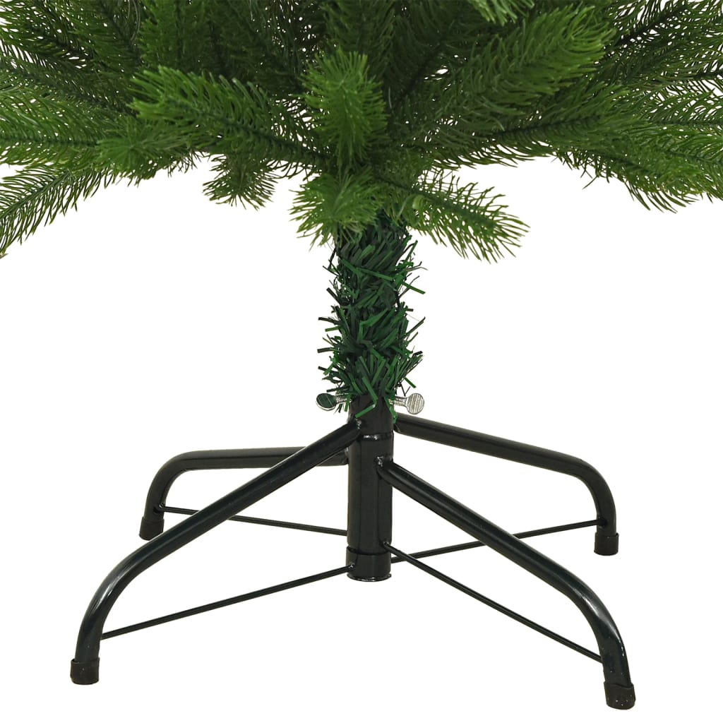 vidaXL Künstlicher Weihnachtsbaum mit Ständer Schlank 240 cm PE