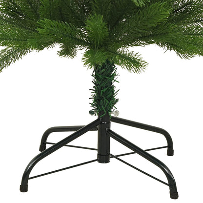vidaXL Künstlicher Weihnachtsbaum mit Ständer Schlank 240 cm PE