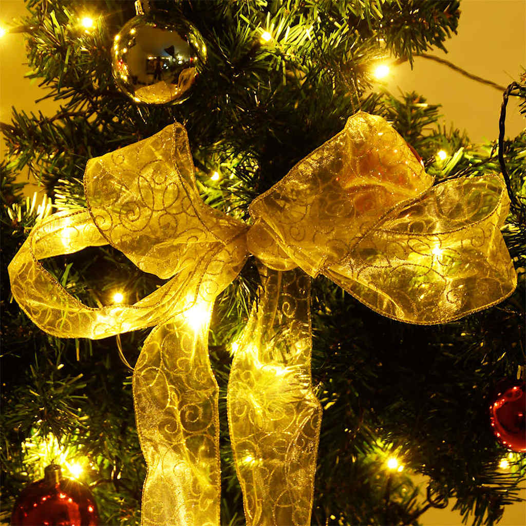 vidaXL Weihnachtskaktus mit Ständer und LED Grün 210 cm PVC