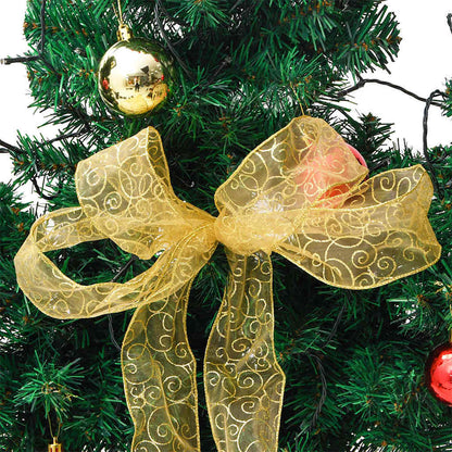 vidaXL Weihnachtskaktus mit Ständer und LED Grün 210 cm PVC