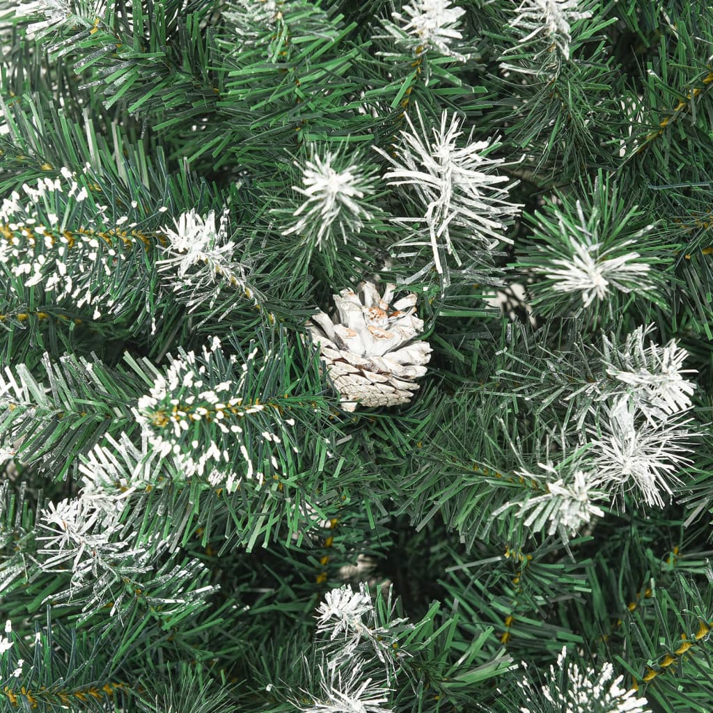 vidaXL Künstlicher Weihnachtsbaum mit Ständer 150 cm PVC