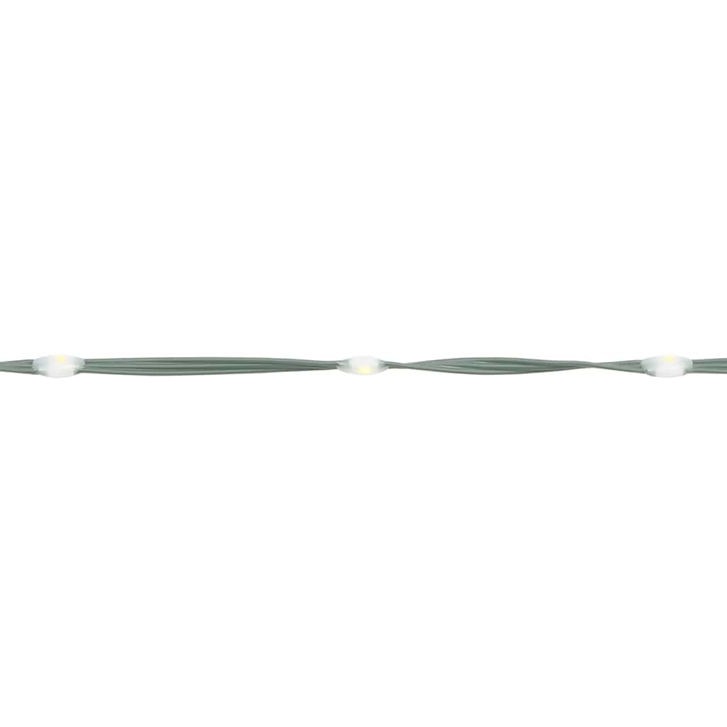 vidaXL LED-Weihnachtsbaum Kegelform Blau 1400 LEDs 160x500 cm
