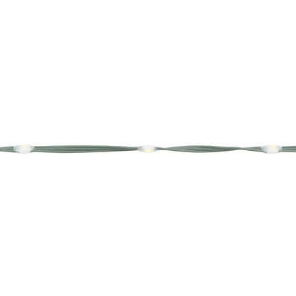 vidaXL LED-Weihnachtsbaum Kegelform Blau 1400 LEDs 160x500 cm