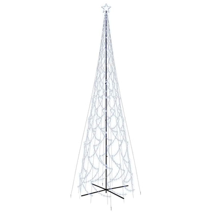 LED-Weihnachtsbaum Kegelform Kaltweiß 3000 LEDs 230x800 cm