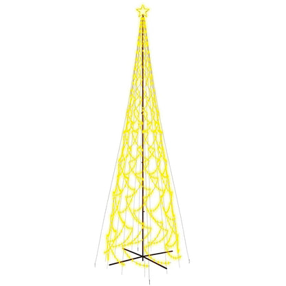 vidaXL LED-Weihnachtsbaum Kegelform Warmweiß 3000 LEDs 230x800 cm