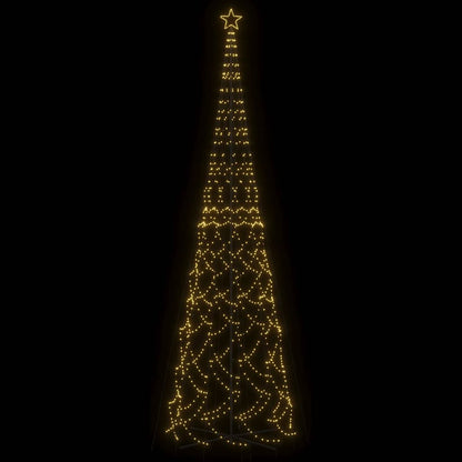 vidaXL LED-Weihnachtsbaum Kegelform Warmweiß 3000 LEDs 230x800 cm