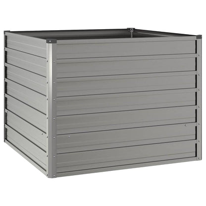vidaXL Carré potager rouillé 100x100x77 cm Acier Corten