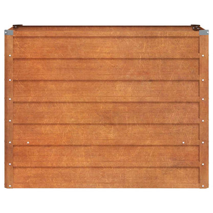 vidaXL Jardinière surélevée rouille 100x40x77 cm Acier Corten