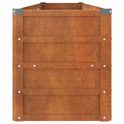 vidaXL Carré potager Rouille 240x40x45 cm Acier Corten