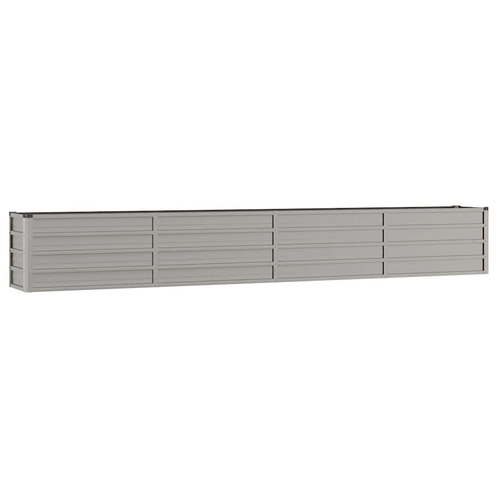 vidaXL Carré potager rouillé 320x40x45 cm acier Corten
