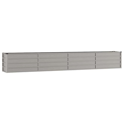 vidaXL Carré potager rouillé 320x40x45 cm acier Corten