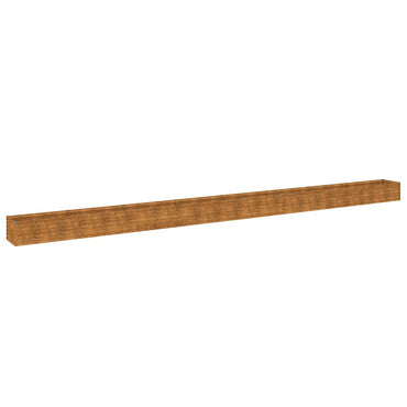 vidaXL Hochbeet 770x50x36 cm Cortenstahl