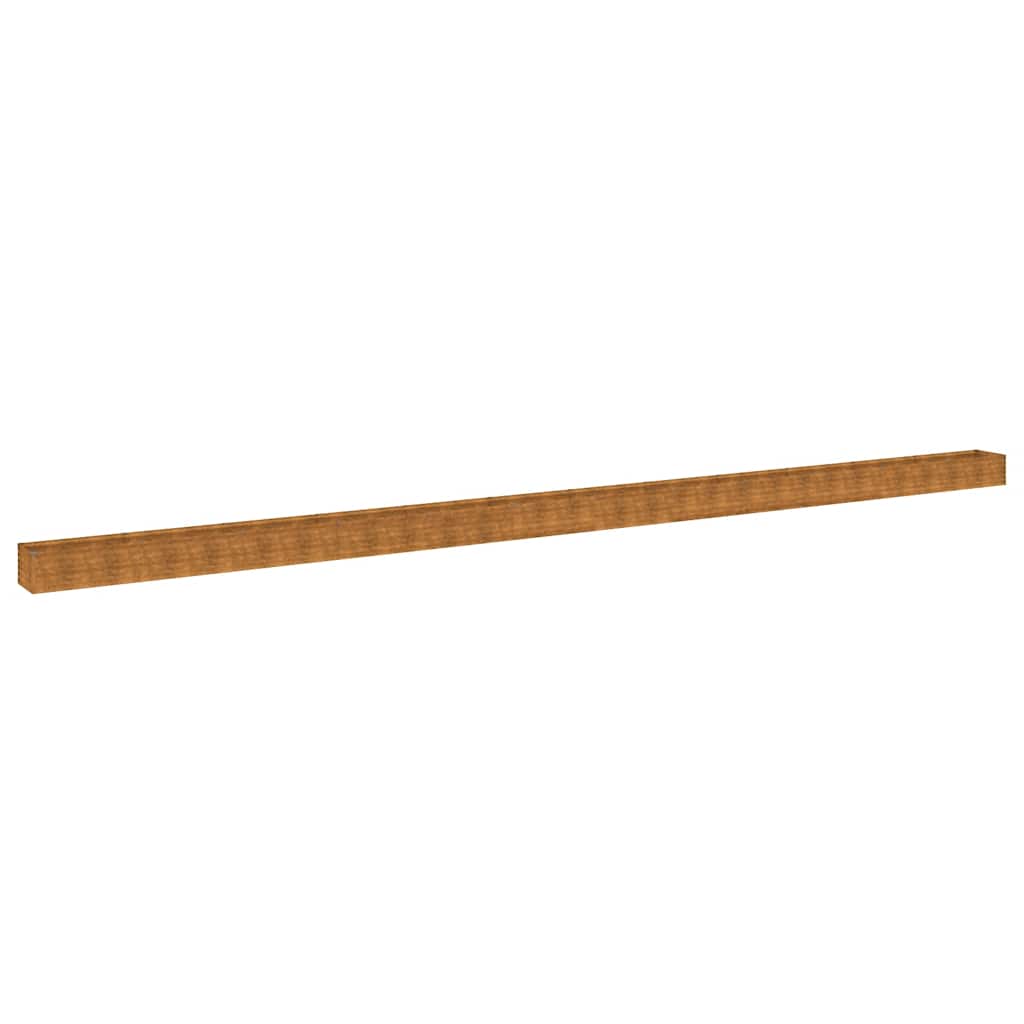 vidaXL Hochbeet 1152x50x36 cm Cortenstahl