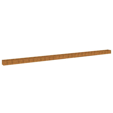 vidaXL Hochbeet 1152x50x36 cm Cortenstahl