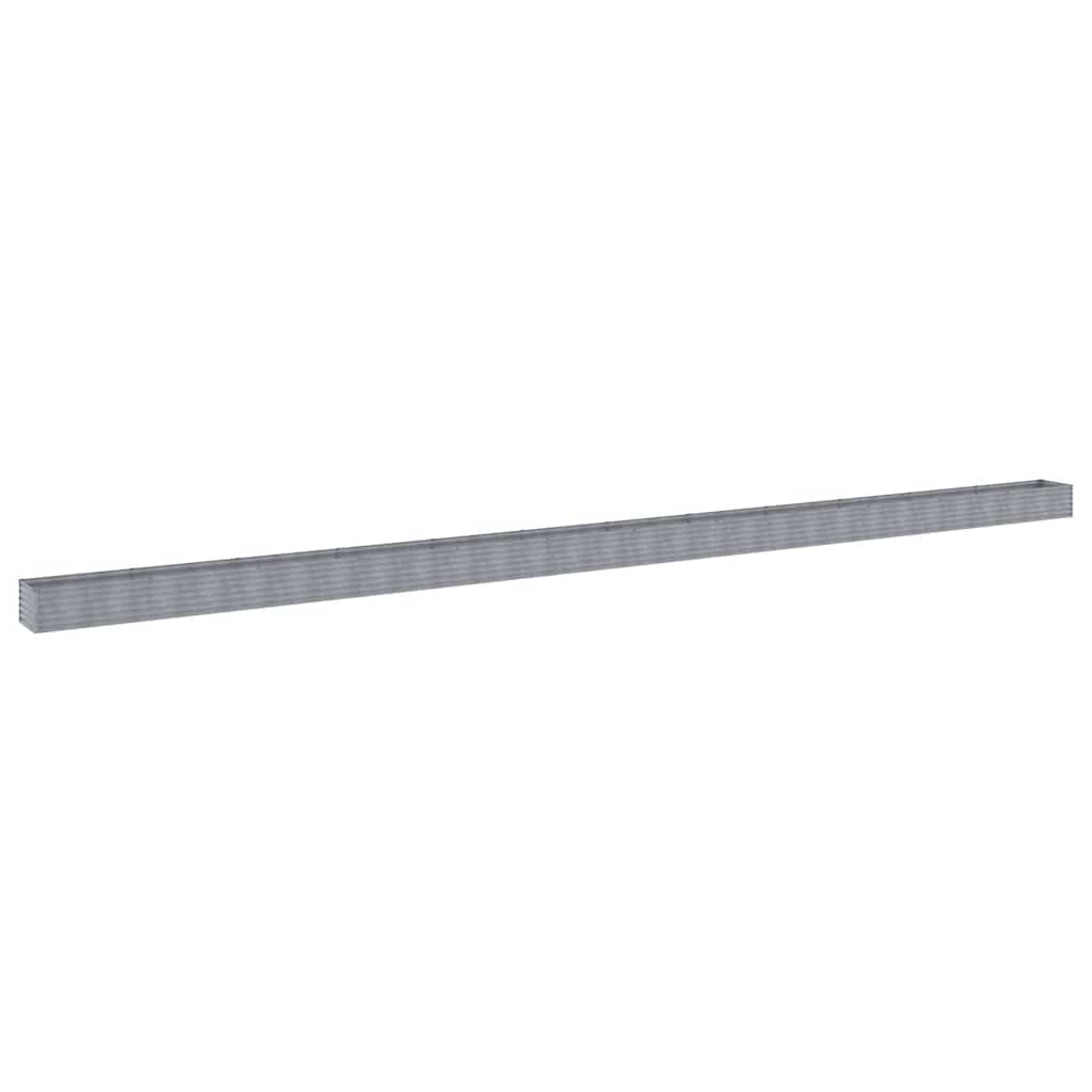 vidaXL Hochbeet 1152x50x36 cm Cortenstahl