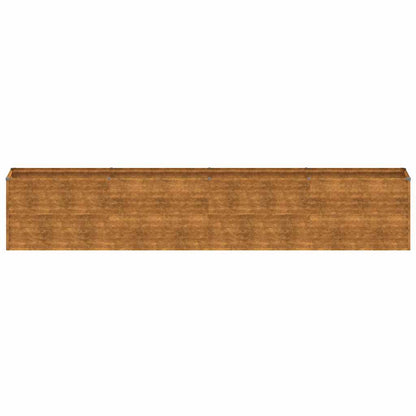 vidaXL Garten-Hochbeet 385 x 50 x 69 cm Cortenstahl