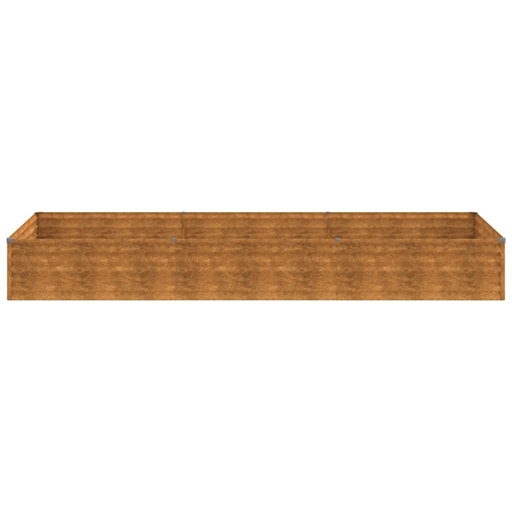 vidaXL Hochbeet 291x100x36 cm Cortenstahl