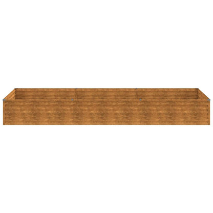 vidaXL Hochbeet 291x100x36 cm Cortenstahl