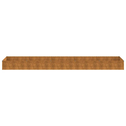 vidaXL Hochbeet 482x100x36 cm Cortenstahl