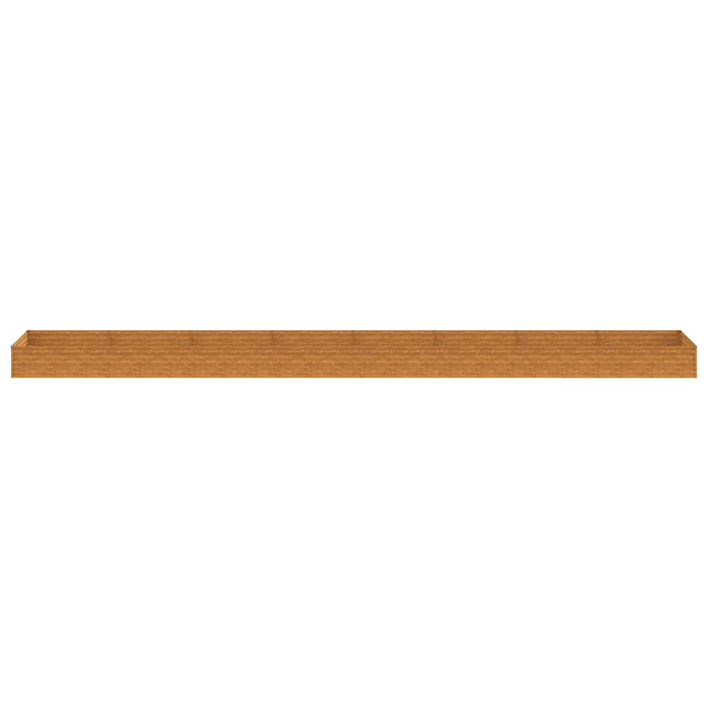 vidaXL Hochbeet 770x100x36 cm Cortenstahl
