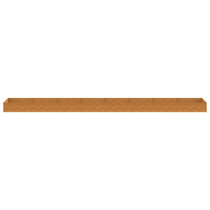 vidaXL Hochbeet 770x100x36 cm Cortenstahl