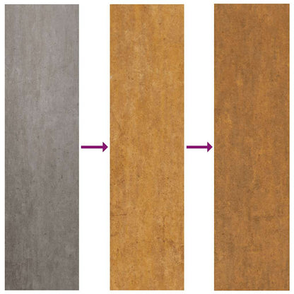 vidaXL Hochbeet 770x100x36 cm Cortenstahl