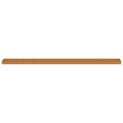vidaXL Hochbeet 1150x100x36 cm Cortenstahl