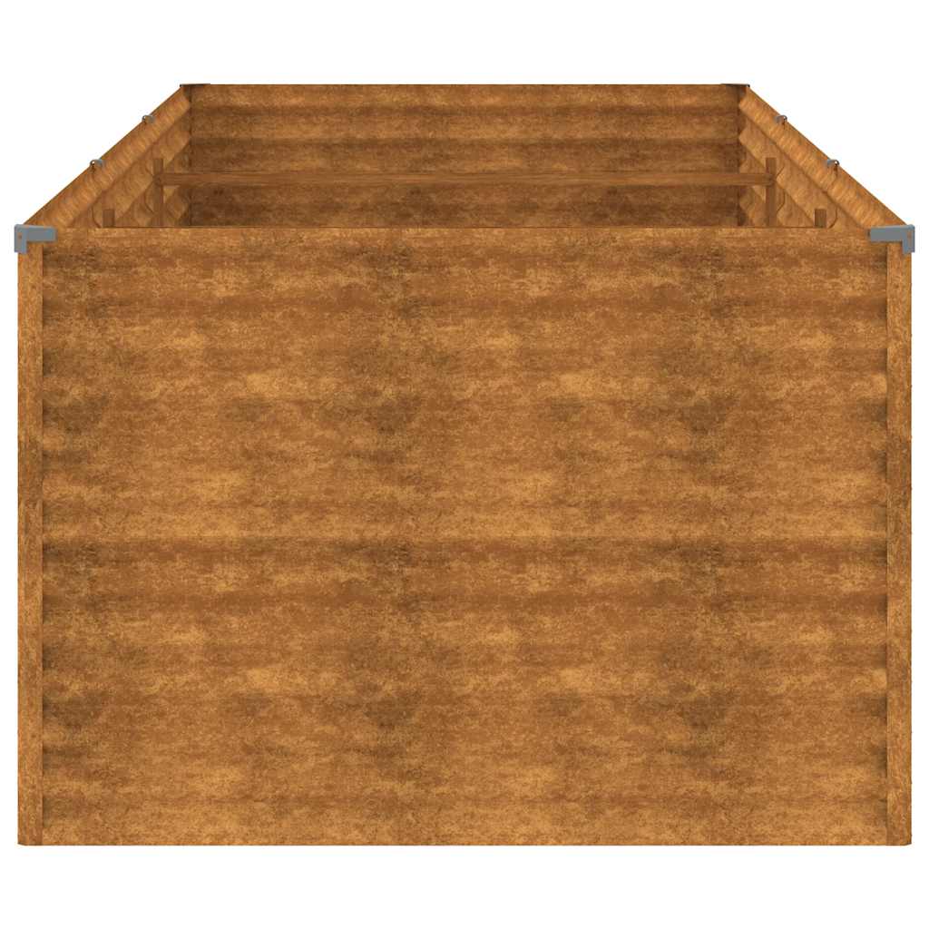 vidaXL Jardinière surélevée 290x100x69 cm Acier Corten