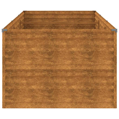 vidaXL Jardinière surélevée 290x100x69 cm Acier Corten