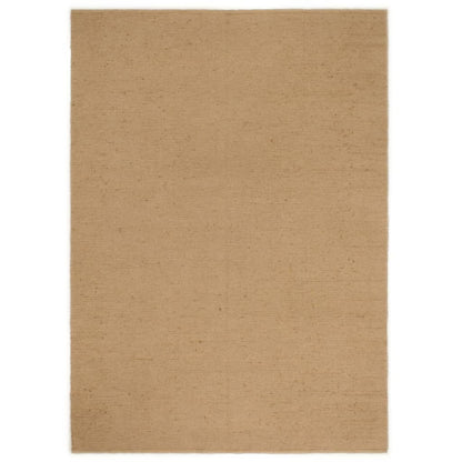 vidaXL Tapis bouclé fait à la main 80x160 cm Jute et coton