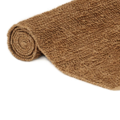 vidaXL Schlingenteppich Handgefertigt 200x300 cm Jute und Baumwolle