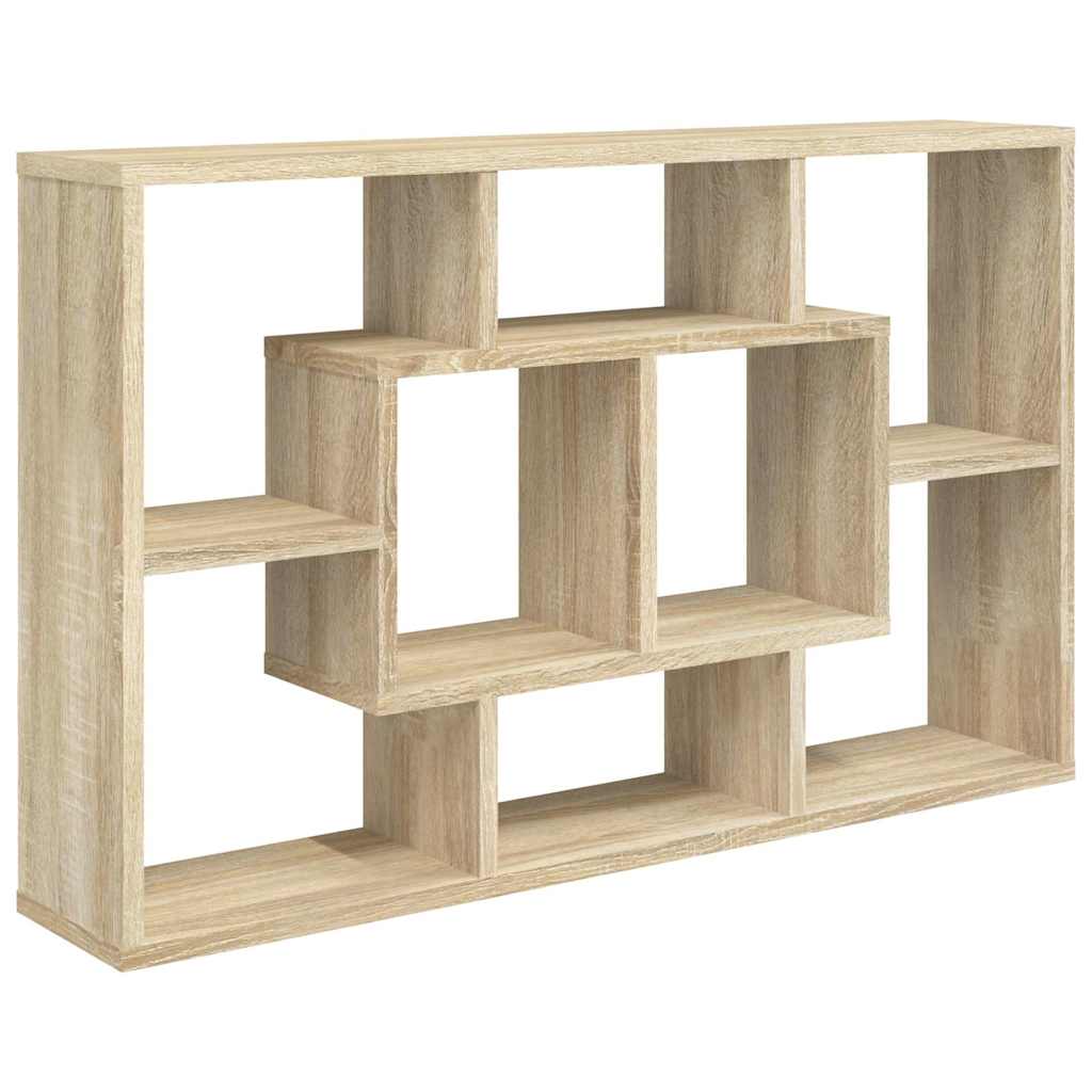 vidaXL Étagère murale chêne sonoma 85x16x52,5 cm bois d'ingénierie