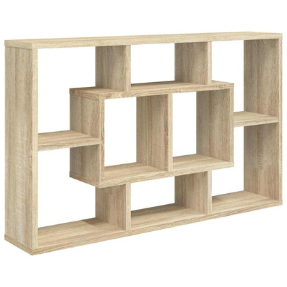 vidaXL Étagère murale chêne sonoma 85x16x52,5 cm bois d'ingénierie