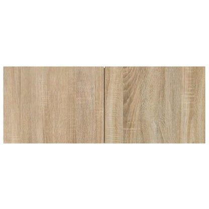 vidaXL Meubles TV 2 pcs Chêne Sonoma 80x30x30 cm Bois d'ingénierie