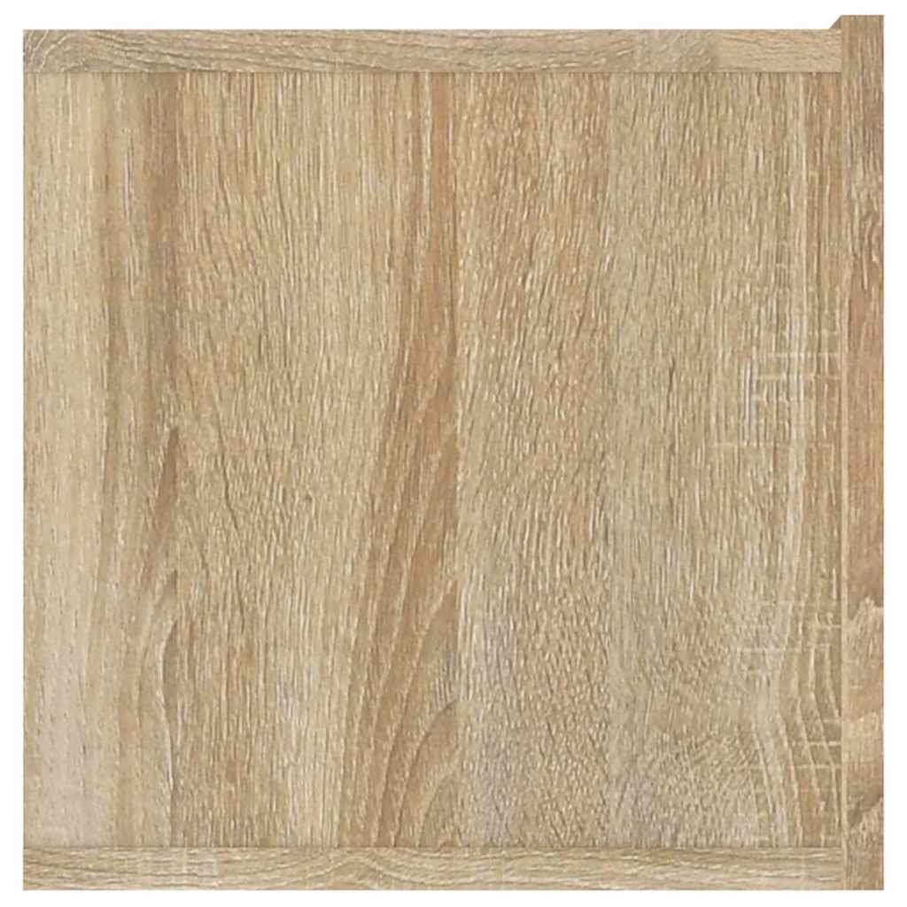 vidaXL Meubles TV 2 pcs Chêne Sonoma 80x30x30 cm Bois d'ingénierie